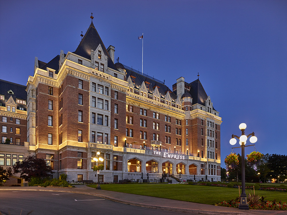 Stay at Fairmont Empress Hotel